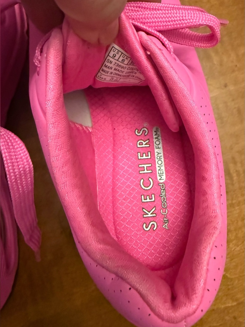 Skechers Hot Pink Women's Air-Cushioned Athletic Sneakers - Picture 8 of 16